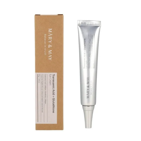 Illuminate Your Eyes: Discover Radiance with MARY & MAY Tranexamic Acid + Glutathione Eye Cream