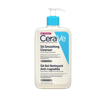 Cerave SA Smoothing Cleanser 473 Unlock Radiant Skin with Gentle Exfoliation