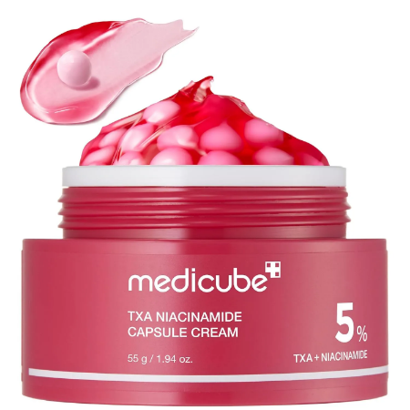 Unlock Radiant Skin: Discover the Power of Medicube TXA+Niacinamide Capsule Cream for a Flawless Complexion!