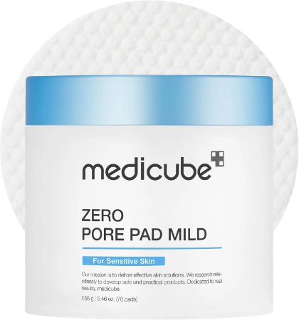 Transform Your Skin with Medicube Zero Pore Pad Mild: Say Goodbye to Pores and Hello to Confidence!