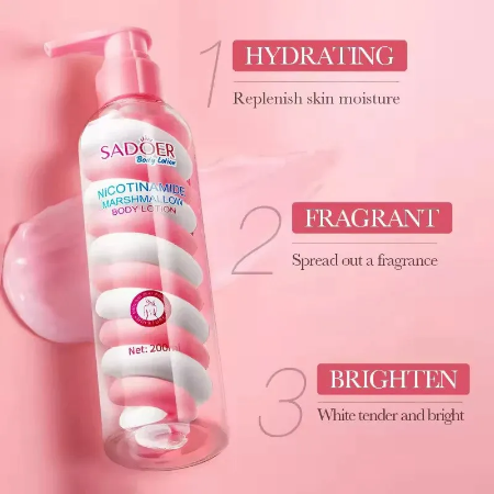 Savor the Comfort: Sadoer Marshmallow Lotion for Luxurious Skin Care