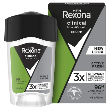 Rexona Maximum Protection Cream Stick 48g: Unleash Confidence with All-Day Freshness!