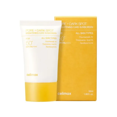 Celimax - Pore+ Dark Spot Brightening Care Sunscreen: Unleash Radiant Skin and Banish Blemishes!