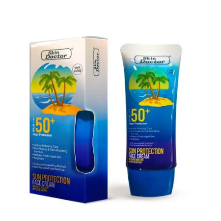 Skin Doctor High Sun Protection Face Cream - SPF/PA++++ 50+ for Ultimate Skin Defense and Radiant Confidence