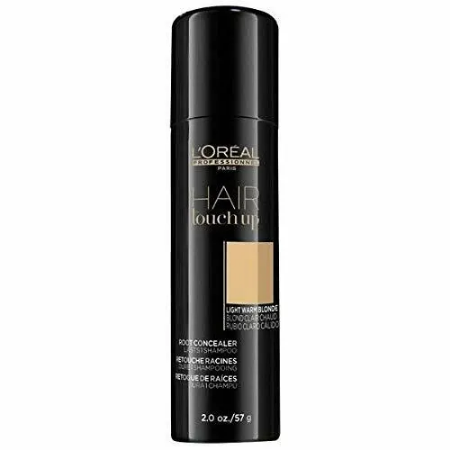 Hair Touch Up Root Concealer: Instantly Revive Your Look with Light Warm Blonde Gray Coverage!
