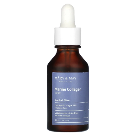Transform Your Skin with Mary and May Marine Collagen Serum: Unlock Radiant Beauty Today!