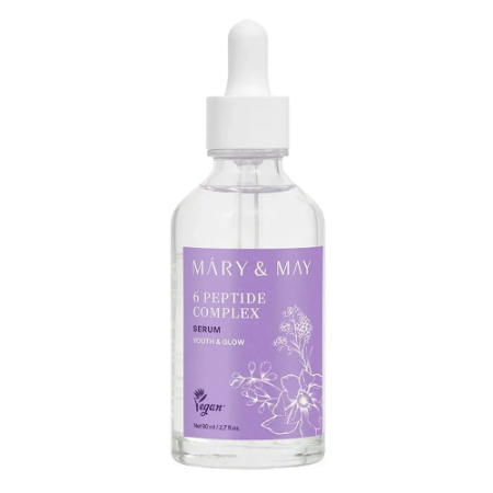 Transform Your Skin with Mary&May 6Peptide Complex Serum 80ml – Unlock Youthful Radiance!
