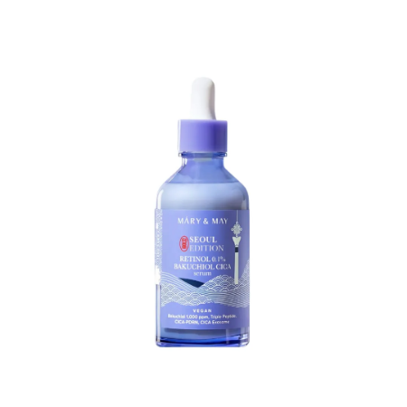 Mary and May Retinol 0.1% Bakuchiol Cica Serum - Boost Your Skin's Radiance - 80ml