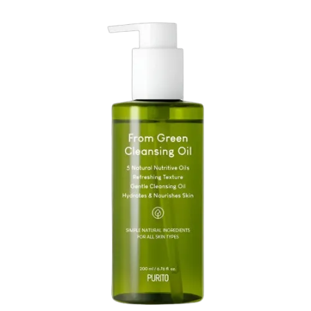 Purito Green Cleansing Oil 200ml - Deep Cleansing & Hydration - Gentle on Skin