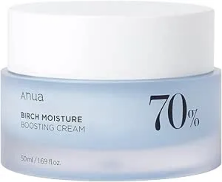 Anua Birch 70 Moisture Boosting Cream - Deep Hydration for Radiant Skin - 50ml