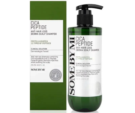 Some By Mi Cica Peptide Anti Hair Loss Shampoo - Nourishing Formula for Thinning Hair - 400ml