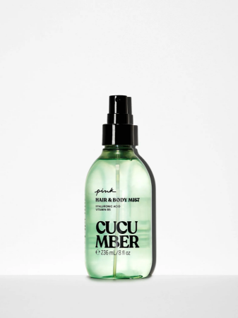 Cucumber Hair & Body Mist by FreshScents - Hydrating & Refreshing Formula - 8 oz