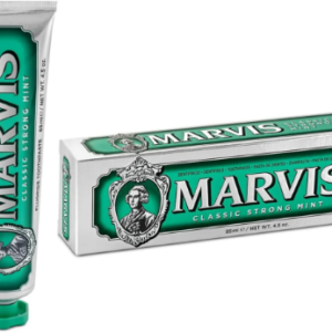 Marvis Strong Mint Toothpaste - Fresh Breath & Whitening - 3.8 oz