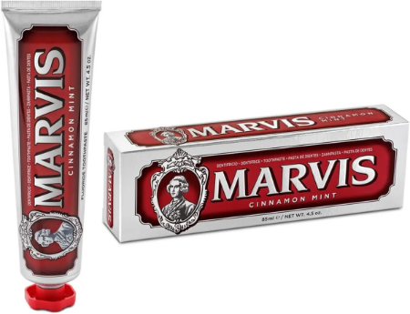 Marvis Cinnamon Toothpaste - Fresh Breath & Unique Flavor - 75ml