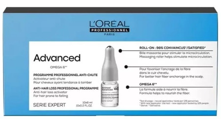 L'Oréal Professionnel Aminexil Advanced 10 ampul *6ml: Unlock Fuller Hair with This Powerful Anti-Hair Loss Activator Treatment