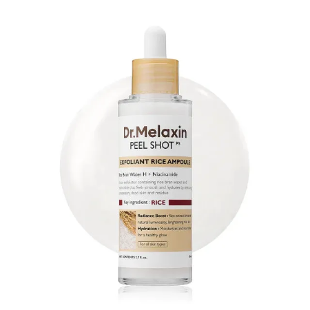 Dr.Melaxin - Peel Shot Exfoliant White Rice Ampoule 8Oml