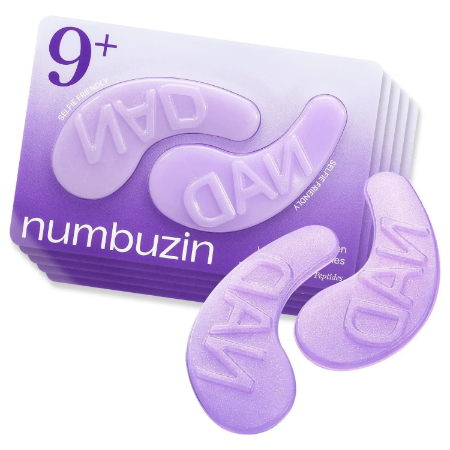 numbuzin No.9 Eye Patches | NAD+ Collagen Under Eye Patches | Dark Circles & Anti-Aging