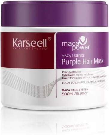 Karseell Maca Essence Purple Hair Mask 500 ml