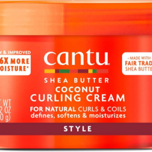 Cantu Natural Hair Coconut Curling Cream Shea Butter 340 Grams