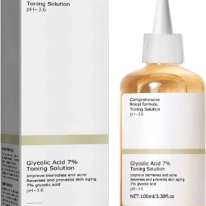 The Ordinary Glycolic Acid 7% Toning Solution100 ml : Exfoliate for Brighter, Smoother Skin