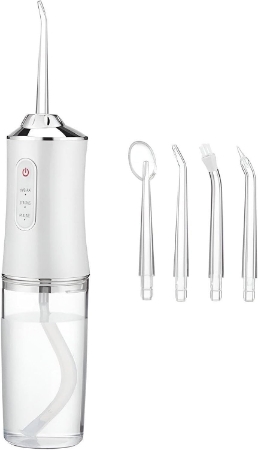 Portable Oral Irrigator 230ml Cordless Water Flosser | USB Rechargeable | IPX7 Waterproof model A8