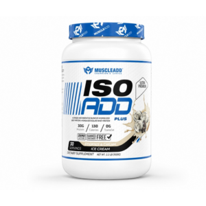 بروتين مزدوج المصدر ISO ADD Plus – جرعة 30Serv - 1020G – من ®MuscleADD