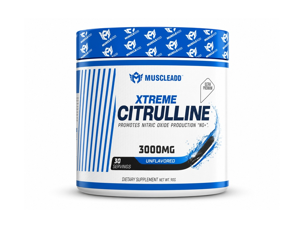 سيترولين  Xtreme Citrulline 3000mg – جرعة 30Serv - 90g – من ®MuscleADD