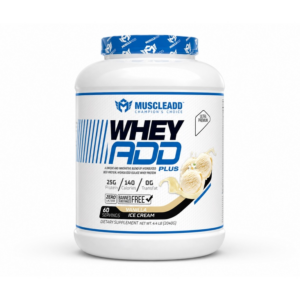 بروتين مزدوج المصدر Whey ADD Plus | الجرعة 120Serv – 119.4G - من ®MuscleADD