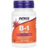 Premium Vitamin B-1 (Thiamine) 100mg - Standardized Micronutrient Formula, 100 Tablets Bundle with Practical Pill Box, High-Purity 100-Day Daily Dietary Supplement Kit