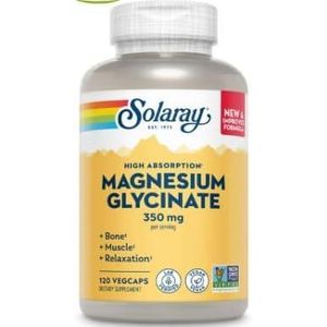 Premium Vital Magnesium Glycinate 350mg - High Absorption Gentle Mineral Support for Daily Structural Balance & Vitality, 120 Veggie Capsules Bundle with Practical Pill Box, Advanced Wellness Kit
