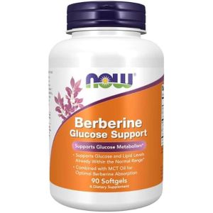 Berberine Glucose Suppor, Advanced Absorption Formula,90 Softgels, Herbal Wellness for Daily Balance, Non-GMO & Gluten Free