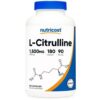 Nutricost L-Citrulline Tablets servings 180 tablets
