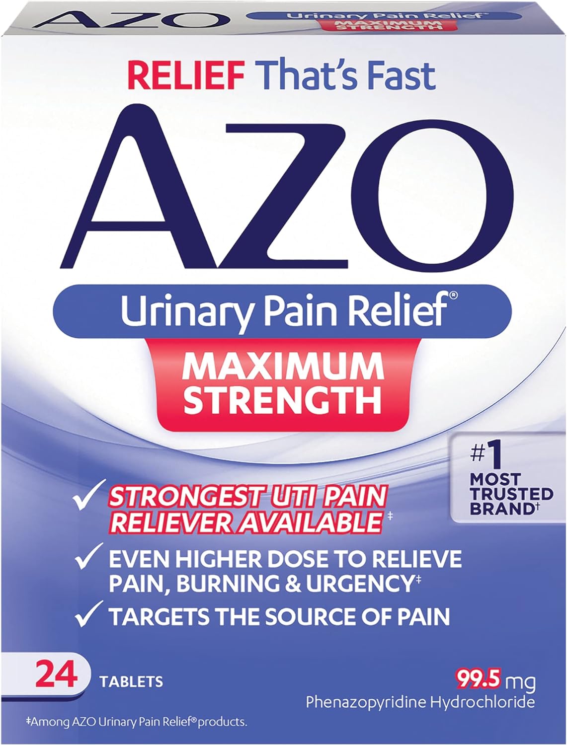 AZO Urinary Supports comfort, 24 Tablets