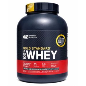 Optimum Nutrition Gold Standard 100% Whey Protein 5 lbs (2.27 kg) – Double Rich Chocolate