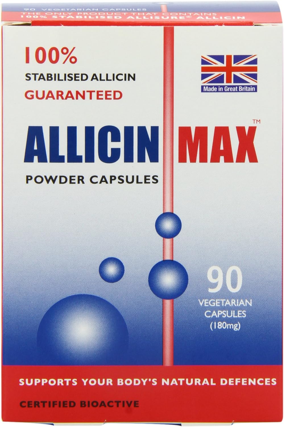 ALLICINMAX SGK 100% Pure Garlic Extract – 90 Capsules