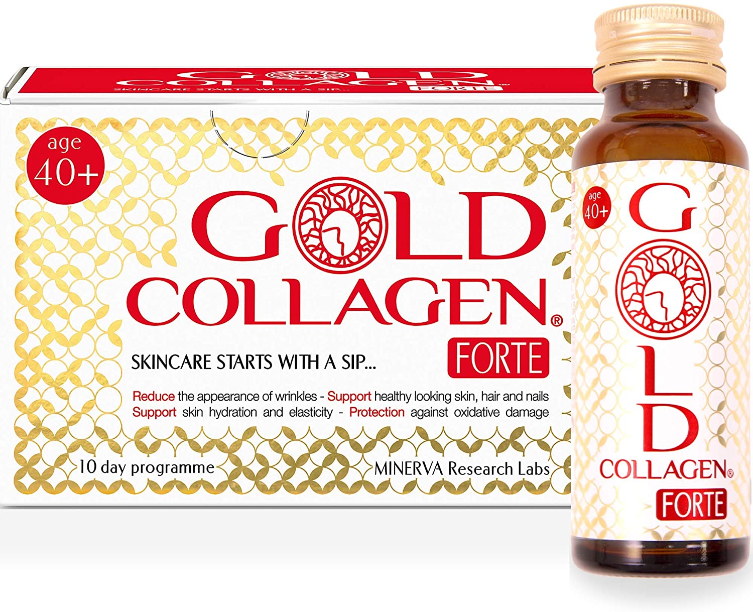 Gold Collagen Forte Premium Liquid Collagen Supplement – 500 ml
