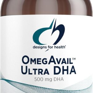 Designs for Health OmegAvail Ultra DHA 500 mg, 60 Softgels