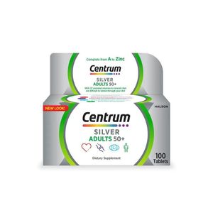 Centrum مكمل غذائي متعدد الفيتامينات للبالغين 50+ - 100 قرص