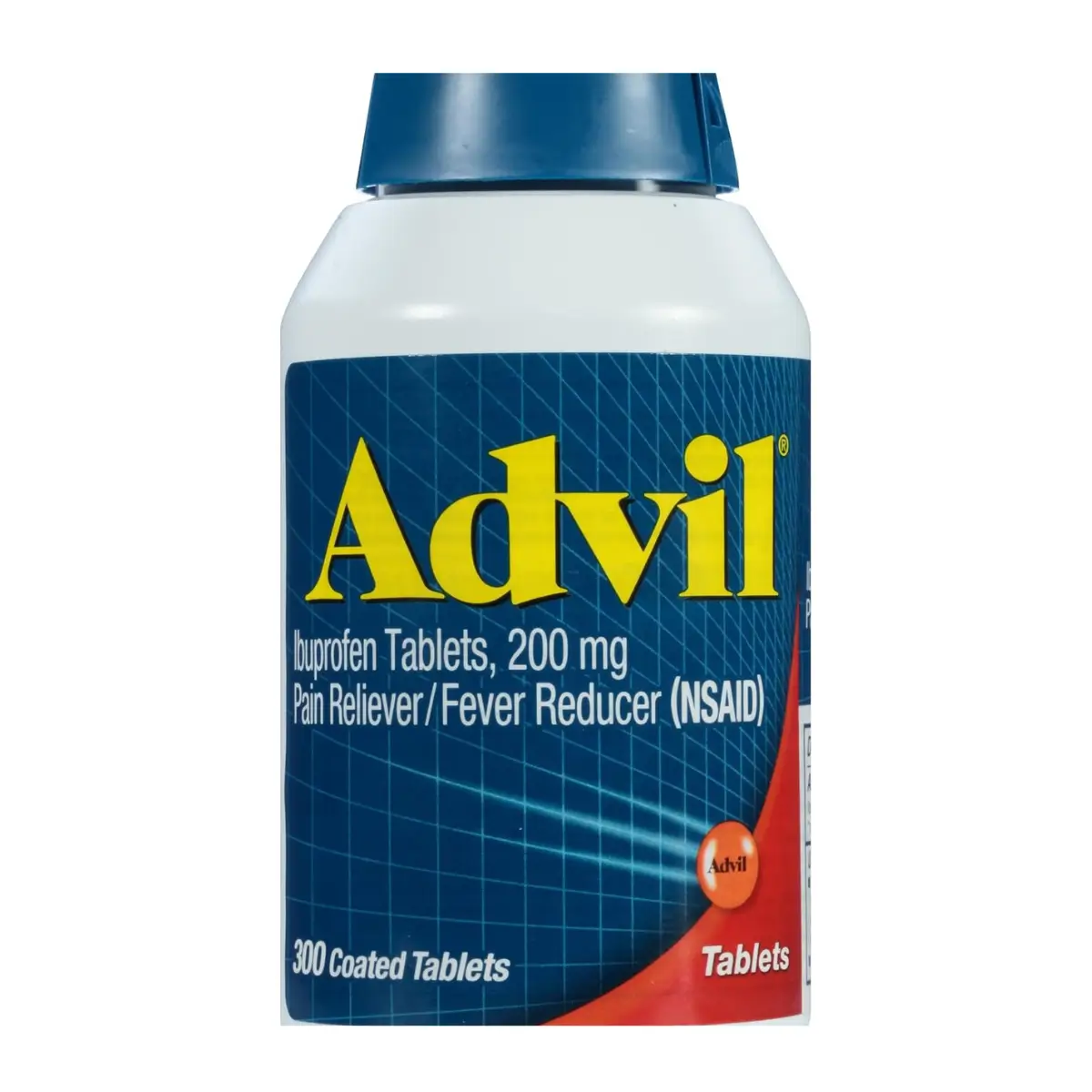 أدفيل 200 ملجم عدد 300 قرص مغلف Advil Ibuprofen 200 mg