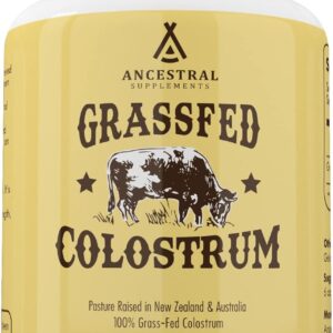 Ancestral Supplements Grass Fed Beef Colostrum | 180 Caps