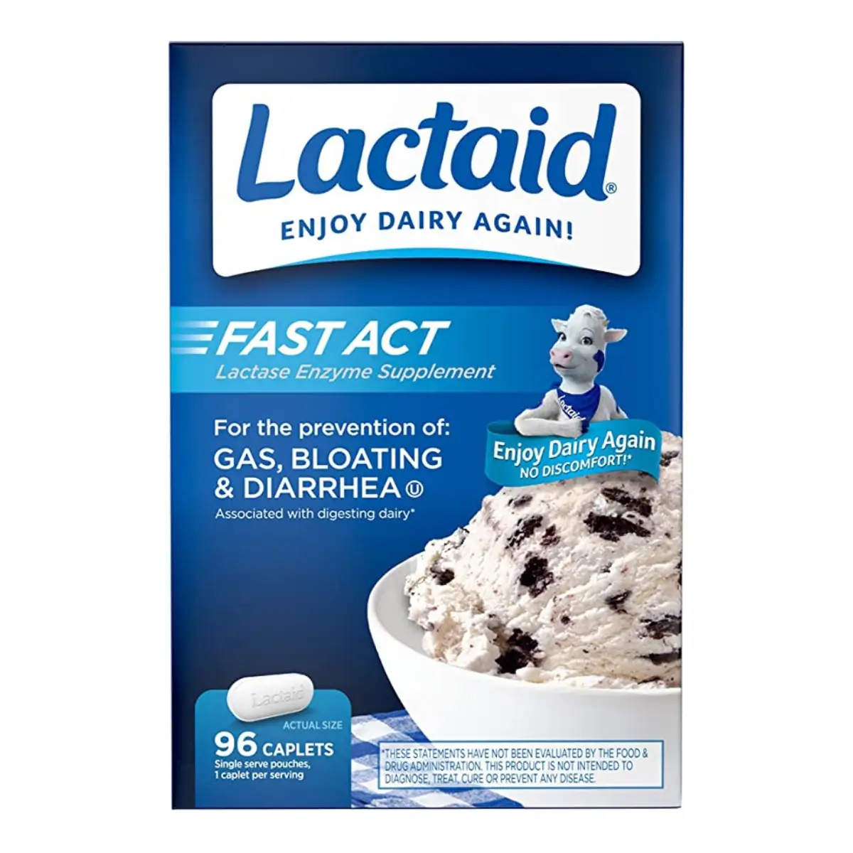 Lactaid Fast Act 96Caplets