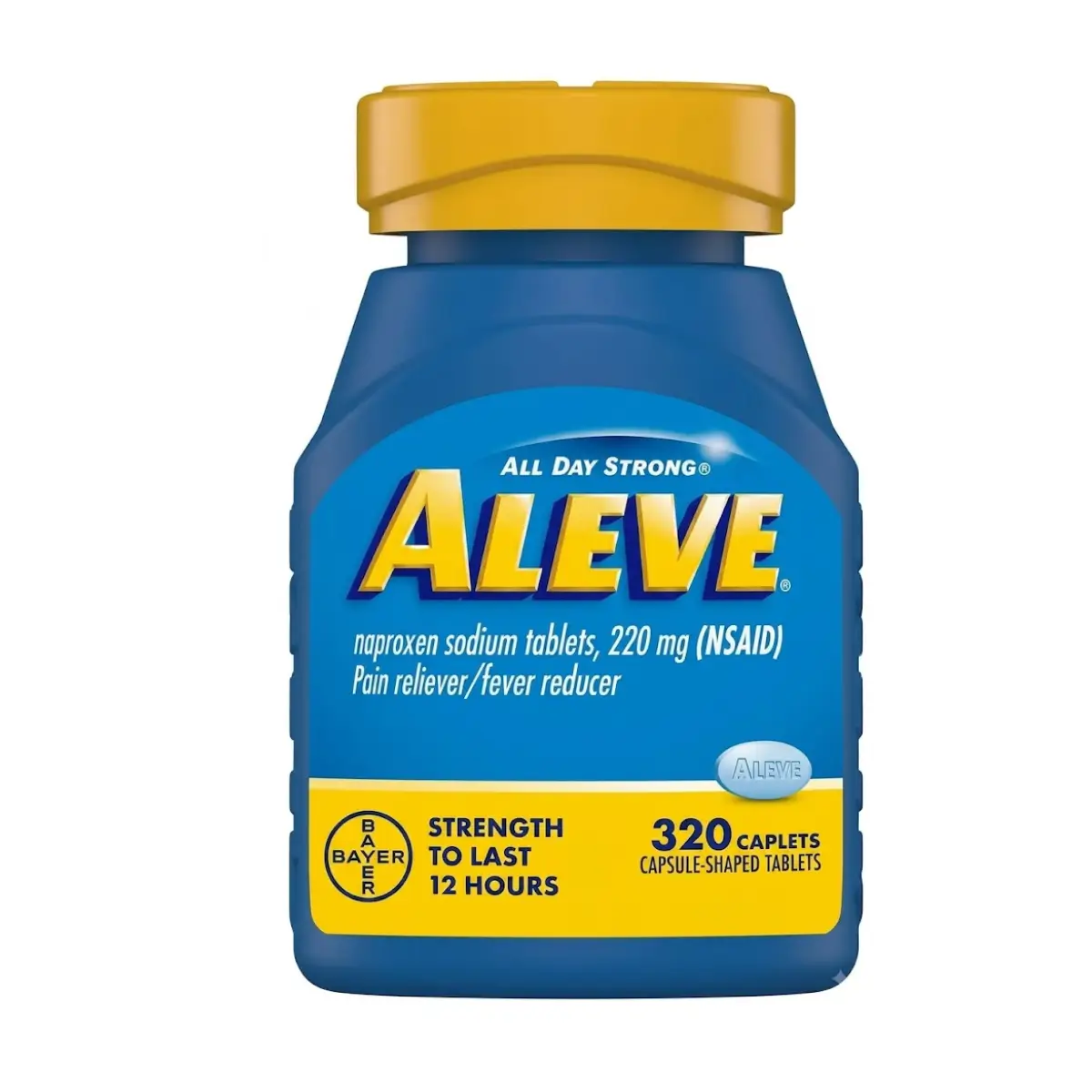 Aleve 220mg Pain Reliever 320Caplets