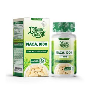 Organic Nation نيشن ماكا 1000 ملغ - 60 قرص