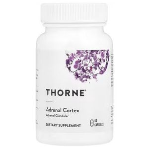 Thorne Research Adrenal Cortex, 60 Capsules, 50 mg each