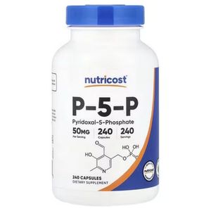 Nutricost P-5-P Vitamin B6 as Pyridoxal 5-Phosphate, 240 Capsules