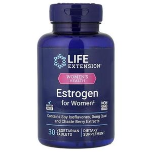 Life Extension Women's Health Support, Estrogen for Women, 30 Vegetarian Tablets