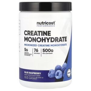 Nutricost Performance Creatine Monohydrate Blue Raspberry 500 g