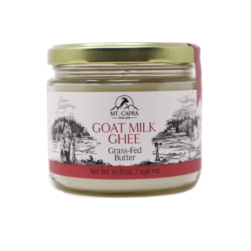 GOAT MILK GHEE (CLARIFIED BUTTER) Grass-fed, Goat Milk Ghee, Regular and Cultured