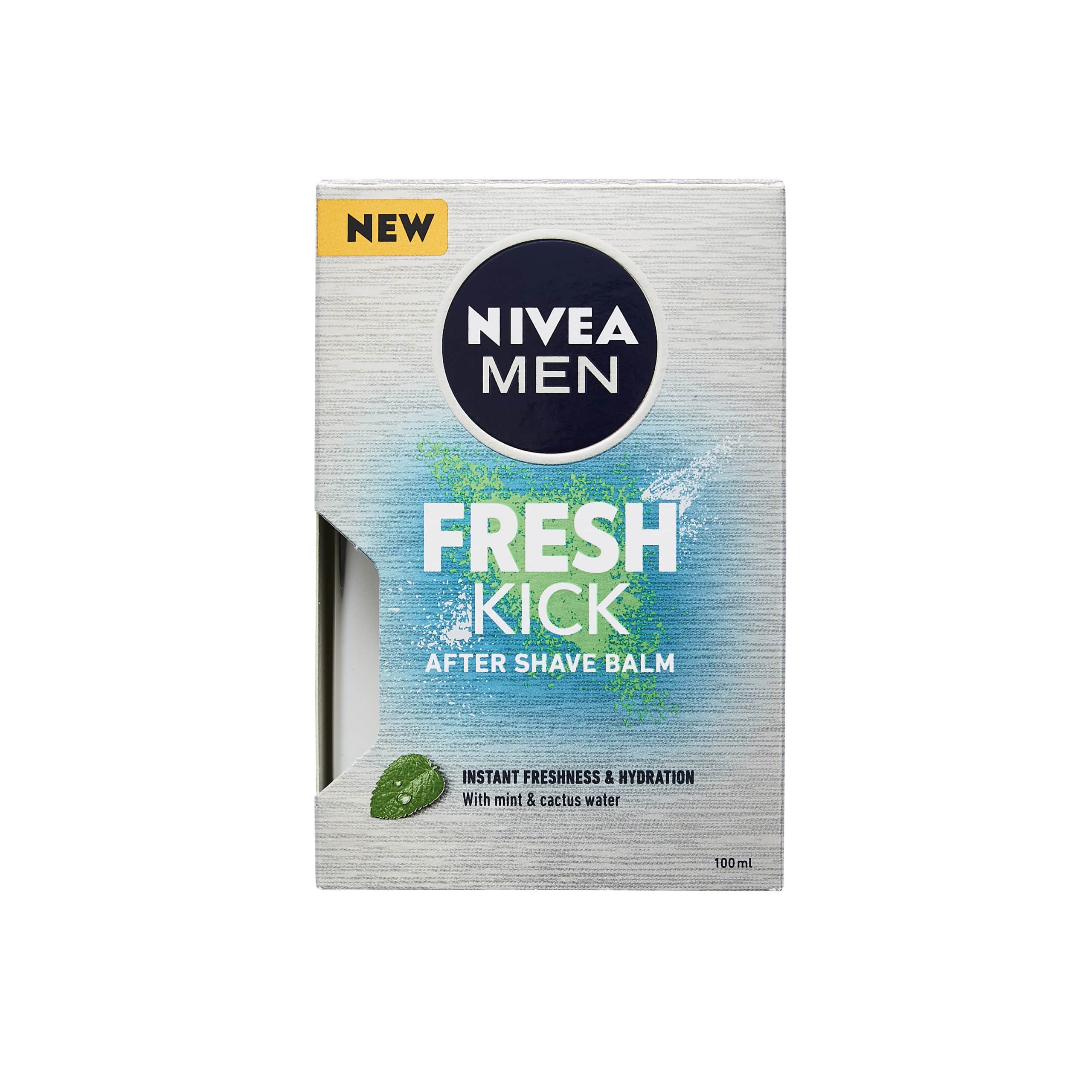 Nivea Men Fresh Kick With Mint & Cactus Water After Shave Lotion - 100ml