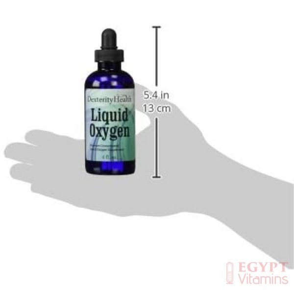 Dexterity Health Gotas de oxígeno líquido de 4 oz. Botella con gotero, vegana, totalmente natural y 100% estéril, mezcla patentada de compuestos ricos en oxígeno, gotas de oxígeno líquido estabilizadas - الصورة 16
